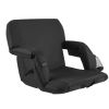 Stadium Seat, 25 inch Heated Stadium Chair, Bleacher Seat Heated with 4 Pockets for Bleachers