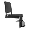 Stadium Seat, Folding Bleacher Seat with Back Support and Thick Cushion, Padded Stadium Seats for Bleacher Includes Shoulder Strap, Hooks, Cup Holder