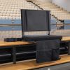 Stadium Seat, Folding Bleacher Seat with Back Support and Thick Cushion, Padded Stadium Seats for Bleacher Includes Shoulder Strap, Hooks, Cup Holder