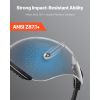 Safety Glasses, Anti-Fog and Scratch-Resistant Clear Lens, Safety Goggles with Adjustable Length and Angle